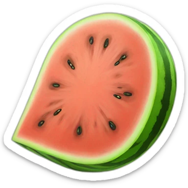 whole watermelon sticker