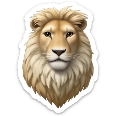 Crie uma imagem de um grifo majestoso, com o corpo de um leão e a cabeça de uma águia.   sticker