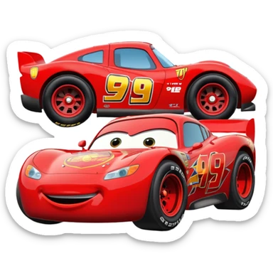 Lightning McQueen sticker