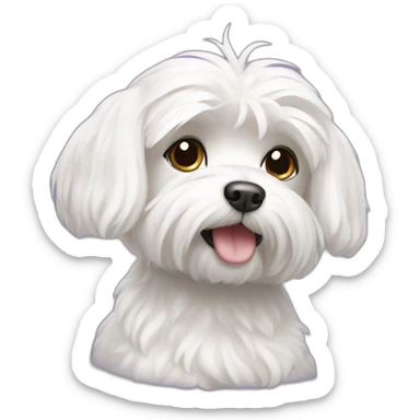 Maltese sticker
