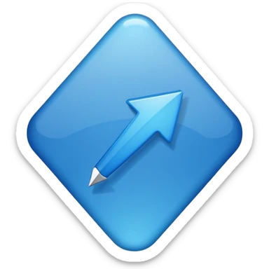 arrow  down download button sticker