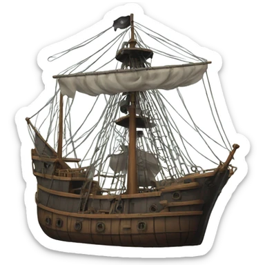 crows nest part of ship sticker