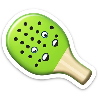 Pickleball sticker