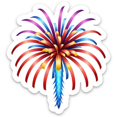 fireworks sticker