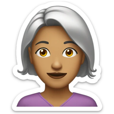 woman jalapeño eyes sticker