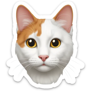 Turkish van cat sticker