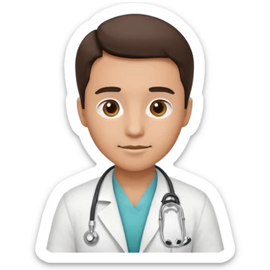 can you give me a human doctor emoji type thing and a robot emoji i can put in an MLLM benchmark diagam sticker