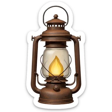 Camp Essentials, lanthern sticker