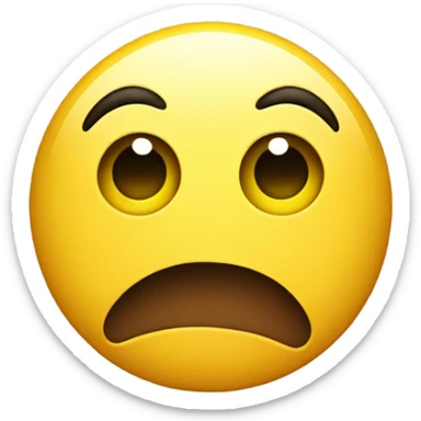 yellow face emoji with stars instead of eyes sticker