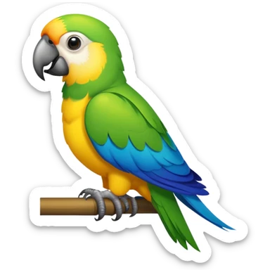 Perroquet sticker