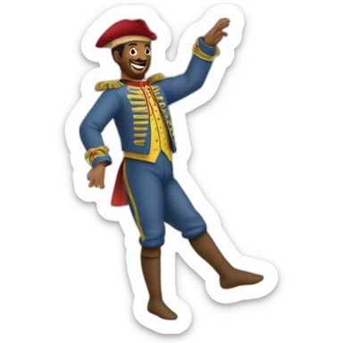Danseur folklorique niçoise sticker