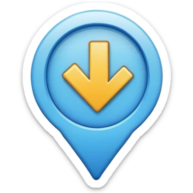 Palomita azul de verificacion  sticker