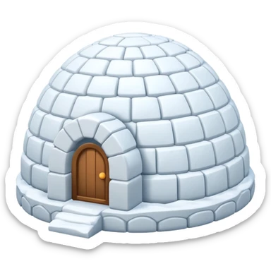 different type of igloo  sticker
