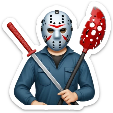 jason voorhees sticker