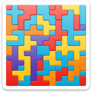 Finished Puzzle sticker