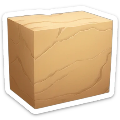 sandstone block sticker