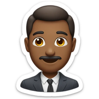 Un homme fou amoureux  sticker