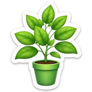 Green tia sticker