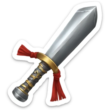 roman weapon sticker