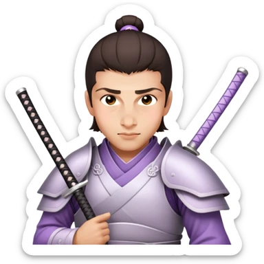 Gentle Samurai sticker