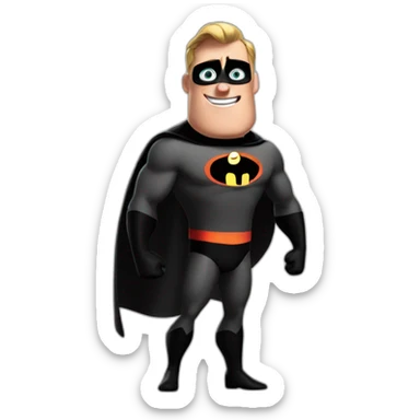 Mr incredible sticker