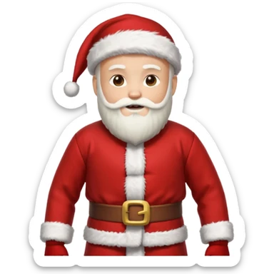 The last airbender santa sticker