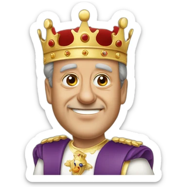 King juan carlos sticker