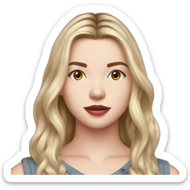 anya taylor joy sticker