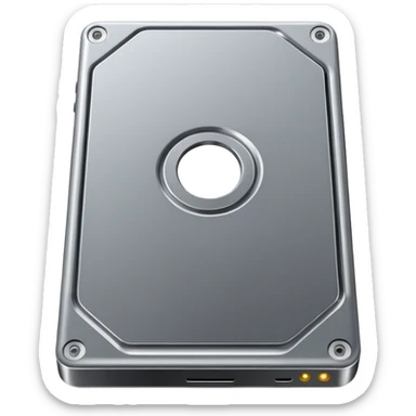 hard drive clean up sticker