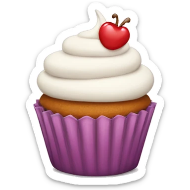 Cupcake sticker