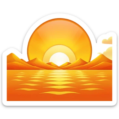 Sunrise  sticker