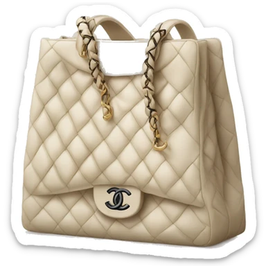 Chanel bag sticker