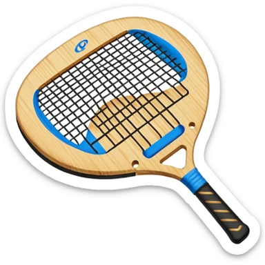 padel paleta sticker