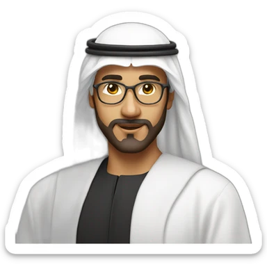 dubai sheikh  sticker