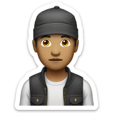 Malaysian thug sticker