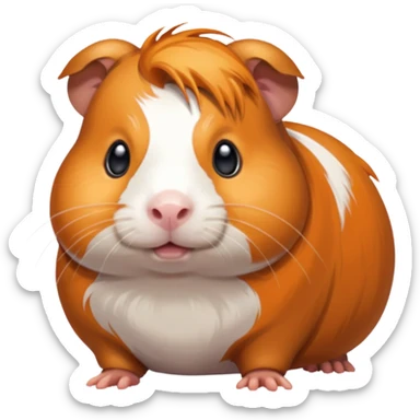 Баллы твич Морская свинка размер 28x28 прозрачный фон png sticker