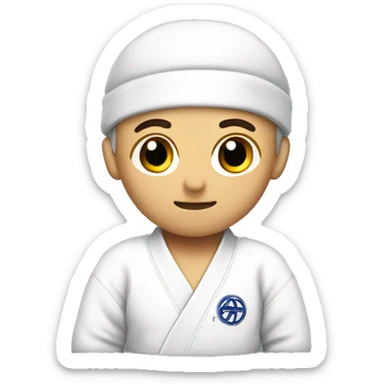 Judoka sticker