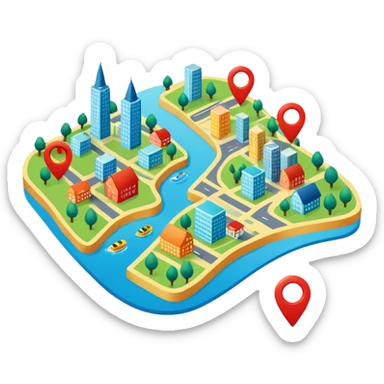 2 gis map sticker