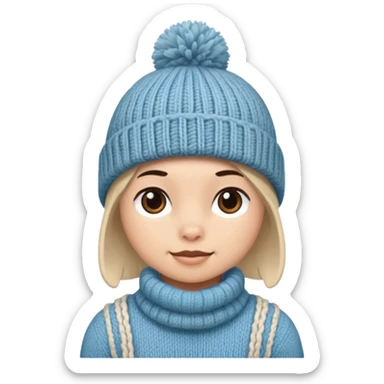Winter Beanie Pet sticker