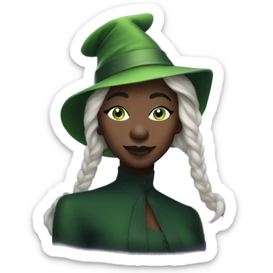 Elphaba wicked cynthia erivo sticker