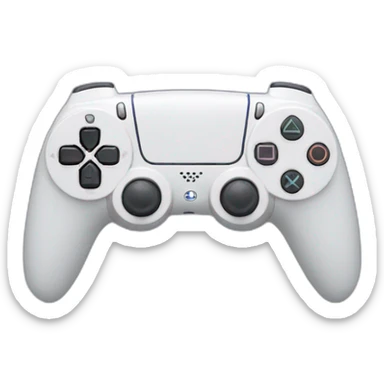 playstation dualsense with legs sticker