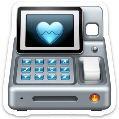 ultrasound machine system - large new more front view large ones- with whole box showing sticker