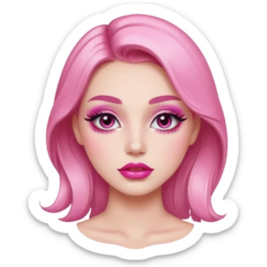 Aesthetic girly sticker