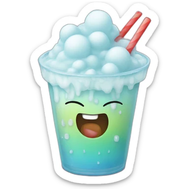 Slushy sticker