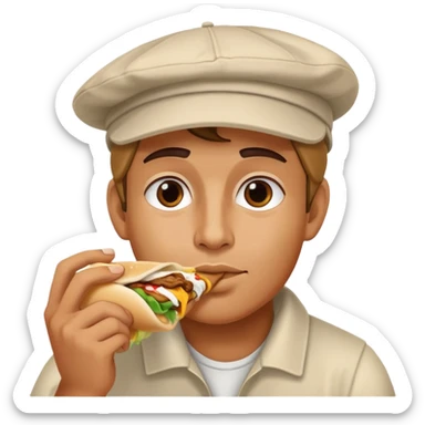 Ayran mit Döner sticker