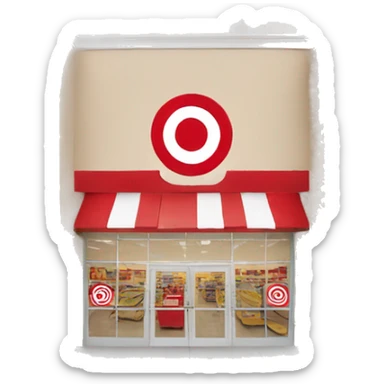 Target store sticker