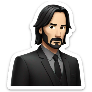 john wick sticker