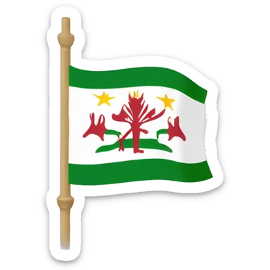 Andalusí flag sticker