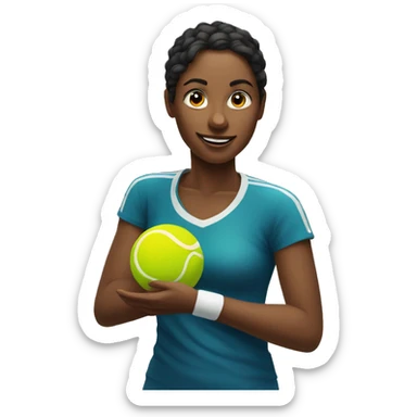 annes with tennis ball sticker