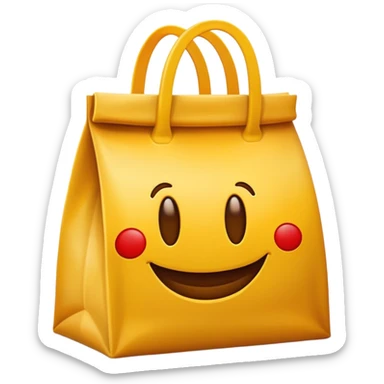 mcdonalds bag emoji sticker